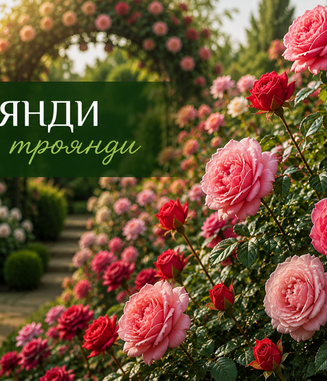 Троянди
